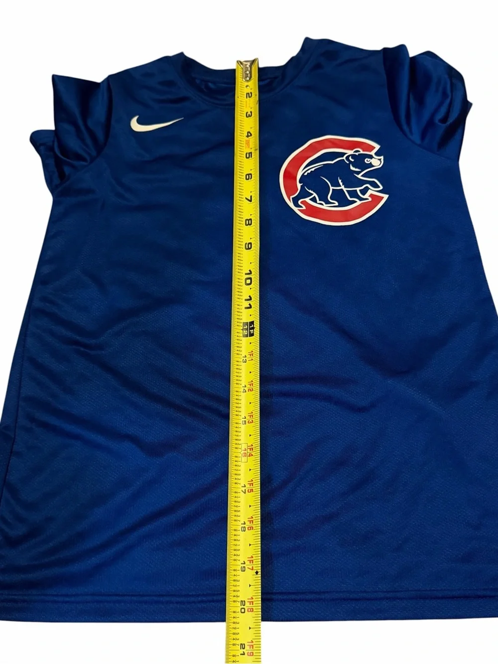 Nike Chicago Cubs MLB Baseball T-Shirt Youth Size Small Blue #7